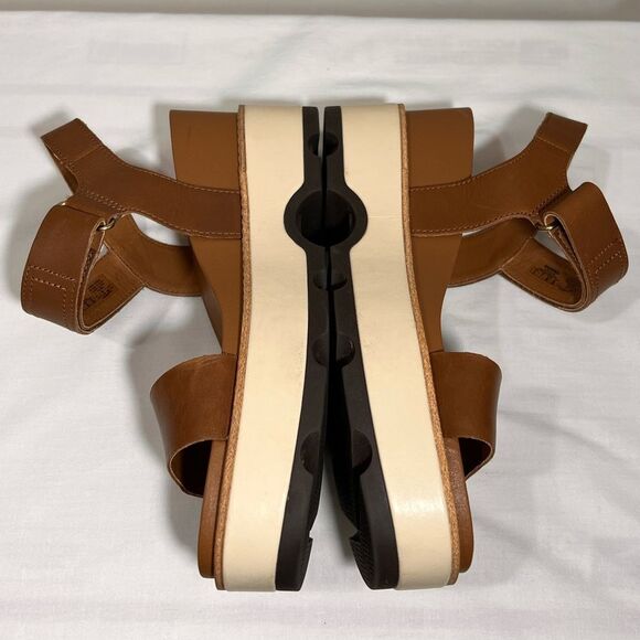 Sorel Joanie IV Y Strap Wedge Heel Sandals Size 9 - Picture 5 of 11